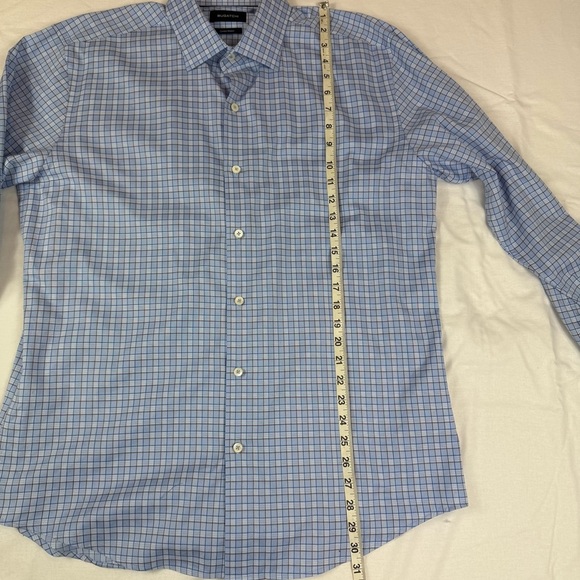 Bugatchi Shirt Size 34/35 Neck 16.5 - Picture 8 of 11